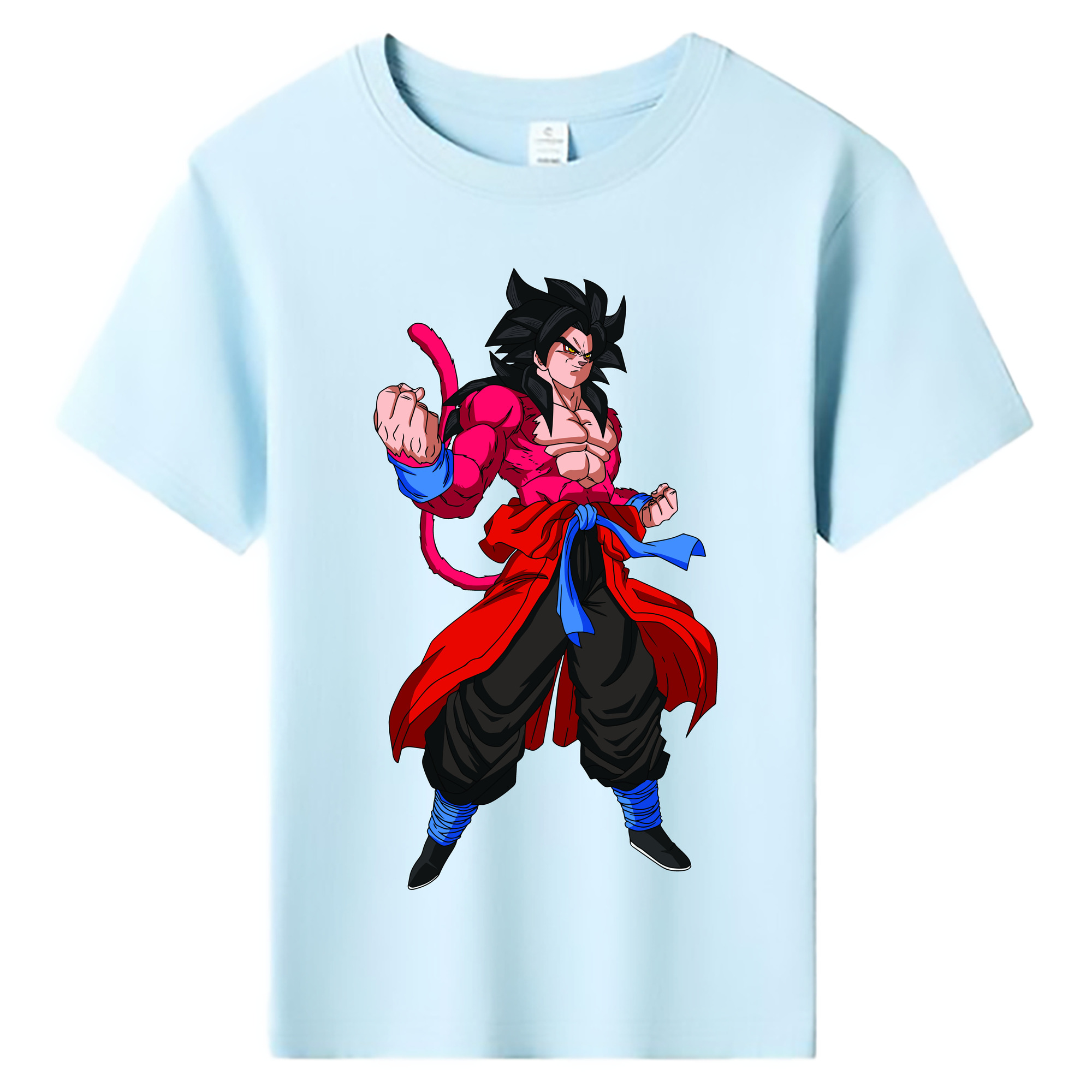 （画像用） ドラゴンボール 孫悟空（そん ごくう）Son Goku カカロット DRAGON BALL Kakarotto 綿100％キッズTシャツ（フロントプリント）
